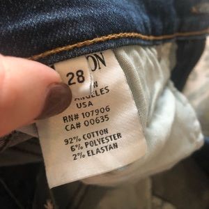 Hudson Nico Midrise Super Skinny Jean sz 28